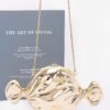 Acrylic Case Bag – Chain Strap Clutch in Gold or Silver