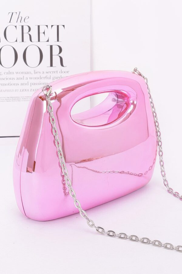 Acrylic Case Bag with Hidden Door – Green or Pink