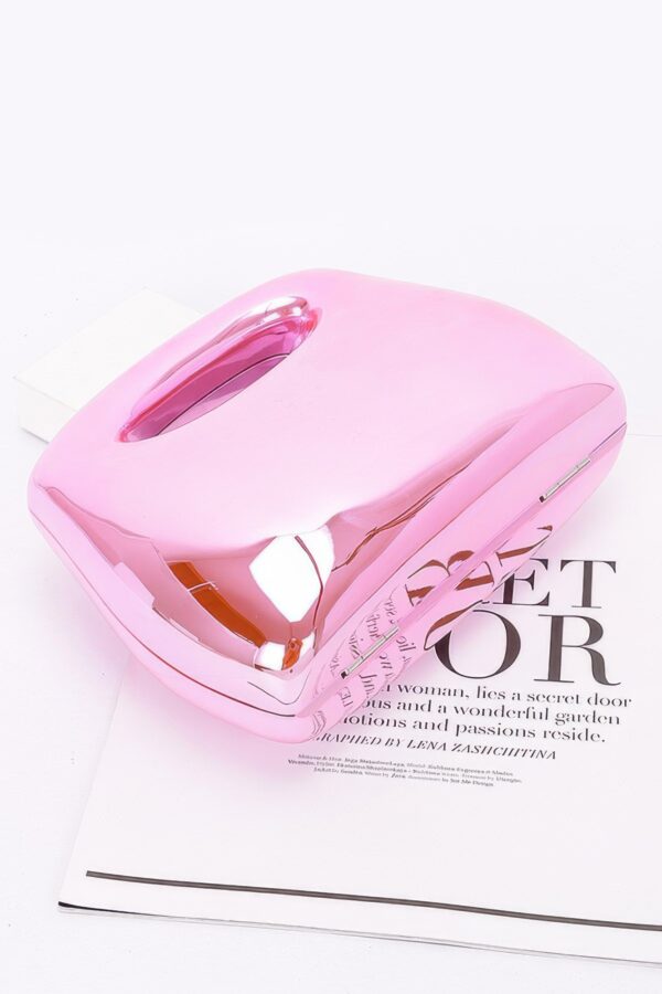 Acrylic Case Bag with Hidden Door – Green or Pink