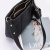 Quilted Faux Leather Shoulder Bag with Airpod Bag