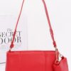 Quilted Faux Leather Shoulder Bag with Airpod Bag