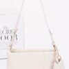 Quilted Faux Leather Shoulder Bag with Airpod Bag