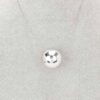 Round CCB Ball Necklace – 18in Chain, Gold or Silver