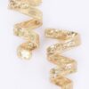 Gold-Plated Spiral Earrings – Modern Swirl Drop