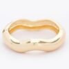 Metal Spring-Hinge Bangle – Polished Gold