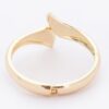 Gold-Plated Spring-Hinge Bangle – Minimalist Metal Bracelet