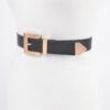 Classic Big Buckle Belt – Polyurethane Oversized Buckle