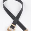 Classic Big Buckle Belt – Polyurethane Oversized Buckle