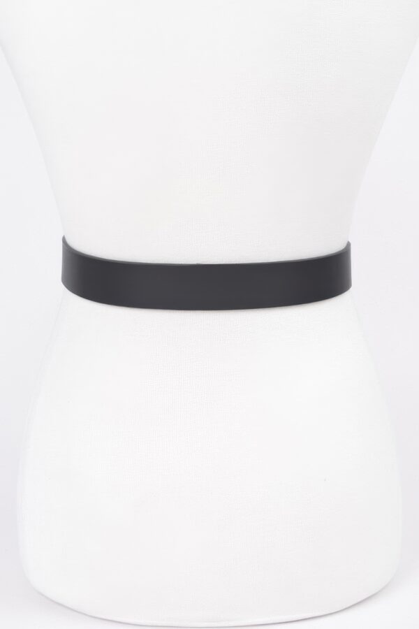 Classic Big Buckle Belt – Polyurethane Oversized Buckle