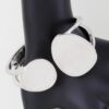 Flat Stone Wrap Bracelet – Gold or Silver Plated