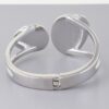Flat Stone Wrap Bracelet – Gold or Silver Plated
