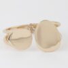 Flat Stone Wrap Bracelet – Gold or Silver Plated