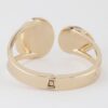 Flat Stone Wrap Bracelet – Gold or Silver Plated