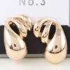 Multi Teardrop Wrap Earrings – Cascading Wrap Design