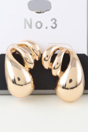Multi Teardrop Wrap Earrings – Cascading Wrap Design