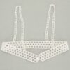 Faux Pearl Harness – Pearl-Embellished PVC Accent