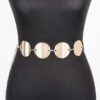 Layered Multi-Metal Chain Belt – Gold & Silver