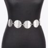 Layered Multi-Metal Chain Belt – Gold & Silver