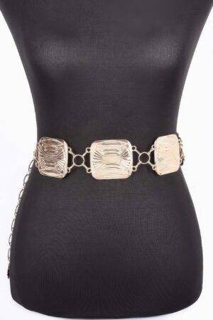 Multi Metal Chain Belt – Layered Iron Chains in Gold or Silver