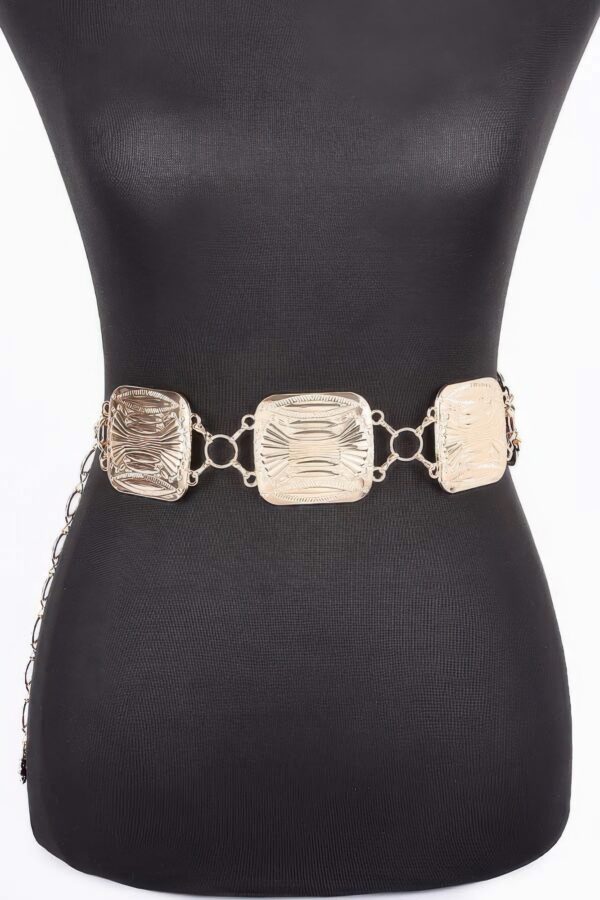 Multi Metal Chain Belt – Layered Iron Chains in Gold or Silver