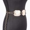 Multi Metal Chain Belt – Layered Iron Chains in Gold or Silver