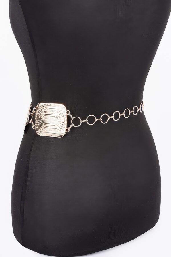Multi Metal Chain Belt – Layered Iron Chains in Gold or Silver