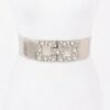 Pearl Metal Buckle Elastic Belt – Chic Waist Accent
