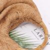 Structured Faux Straw Handbag with Bamboo Handle