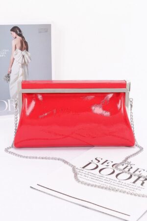 Patent Frame Clutch with Mixed Metal Trim