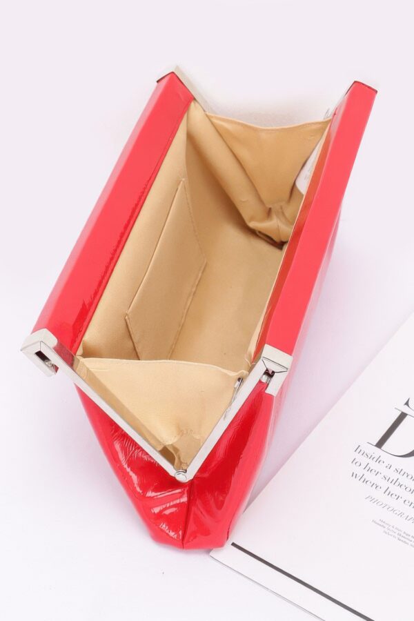 Patent Frame Clutch with Mixed Metal Trim
