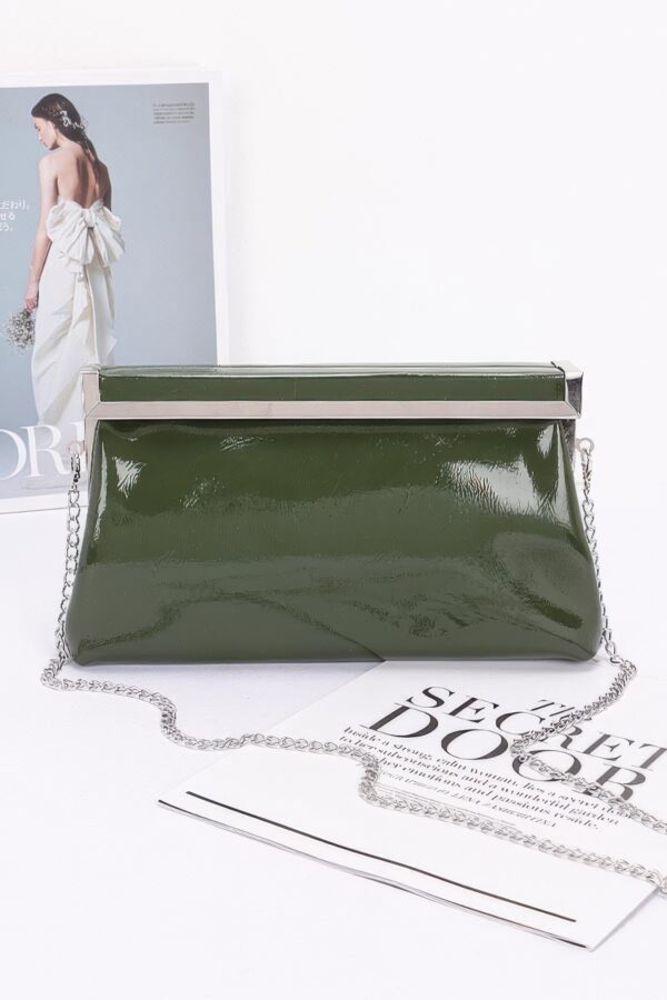 Patent Frame Clutch with Mixed Metal Trim