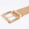 Clear PVC Belt with Metal Buckle – Gold or Silver