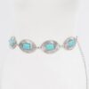 Western Metal Chain Belt – Antique Silver
