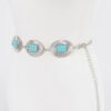 Western Metal Chain Belt – Antique Silver