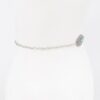 Western Metal Chain Belt – Antique Silver