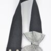 Rhinestone Ribbon Elastic Belt – Sparkle Ribbon, Black/Clear