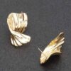 Gold Plated Metal Earrings – Gold-Dipped Sterling Silver Posts
