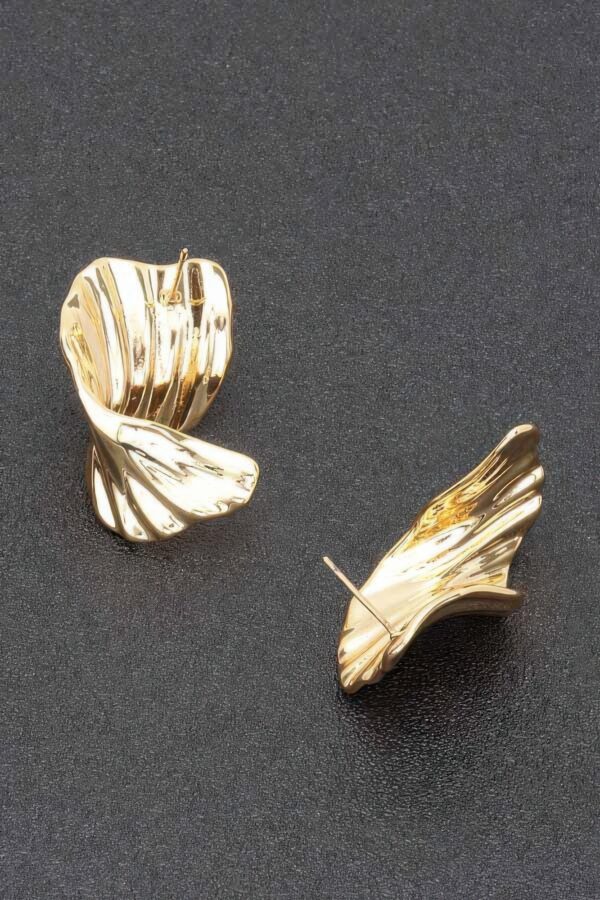 Gold Plated Metal Earrings – Gold-Dipped Sterling Silver Posts