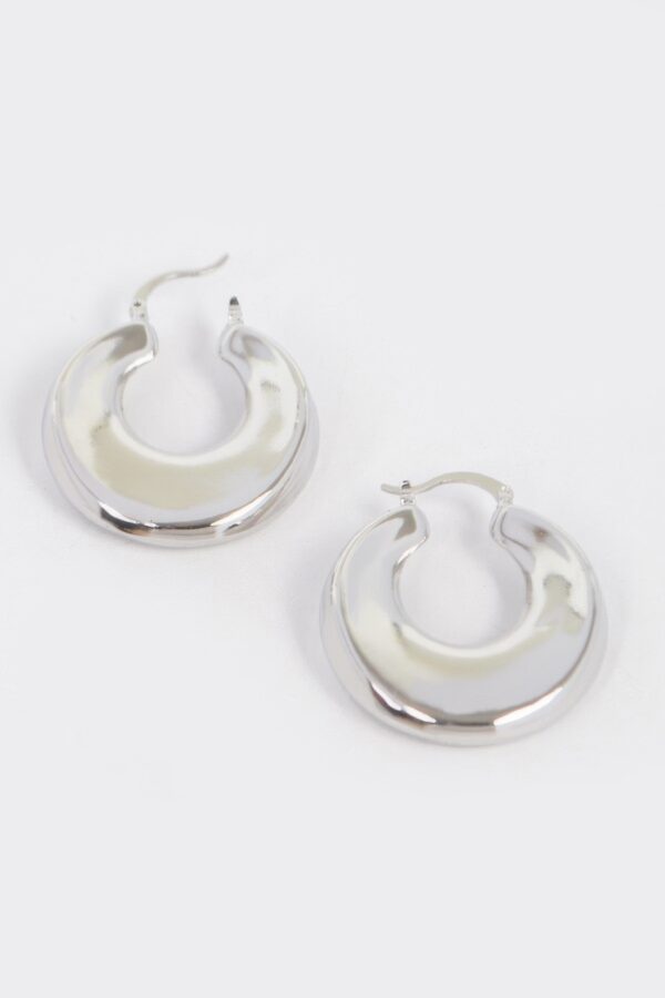 Vintage Gold-Dip Metal Earrings – Gold Finish