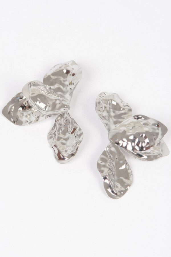 Vintage Metal Statement Earrings – Gold or Silver