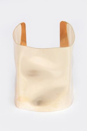 Metal Cuff – Sleek Square Cuff in Gold or Silver