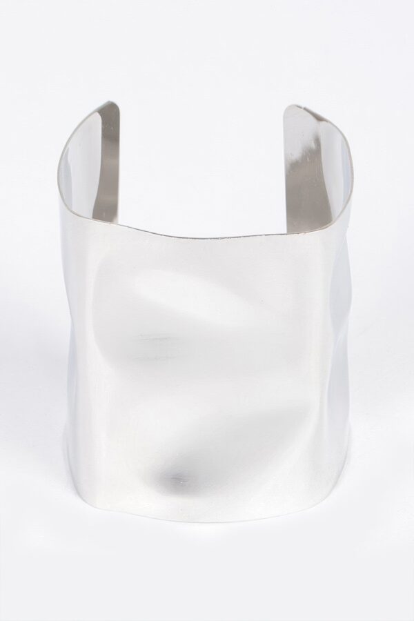 Metal Cuff – Sleek Square Cuff in Gold or Silver