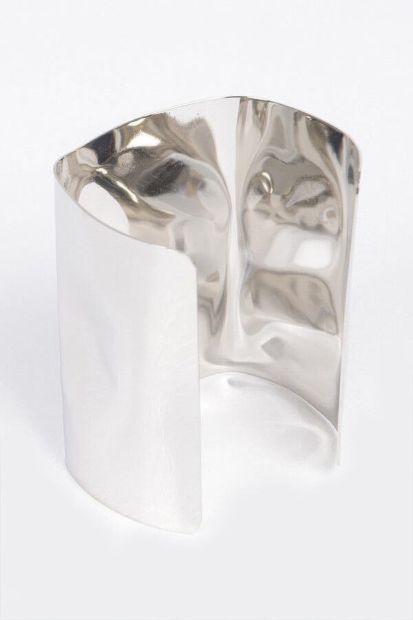 Metal Cuff – Sleek Square Cuff in Gold or Silver