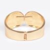Metal Spring Hinge Cuff – Sleek Minimalist Bracelet (Gold, Silver)