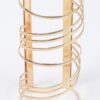 Oversized Metal Cuff Bracelet with Clean Lines – Gold