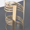Oversized Metal Cuff Bracelet with Clean Lines – Gold