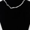 Multi Twisted Abstract Necklace – Gold, Silver
