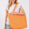 Solid Crochet Straw Tote – 100% Paper