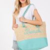 Color-Sewn Crochet ‘Beach’ Rope-Handle Tote
