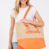 Color-Sewn Crochet ‘Beach’ Rope-Handle Tote